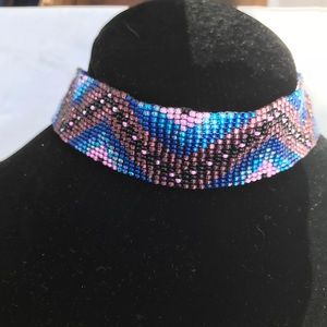 Beaded choker